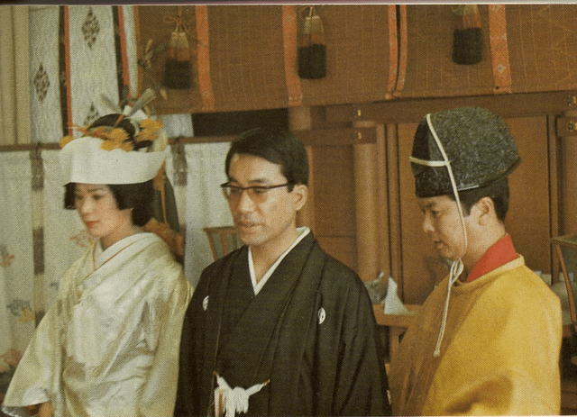 A Japanese wedding in 1970