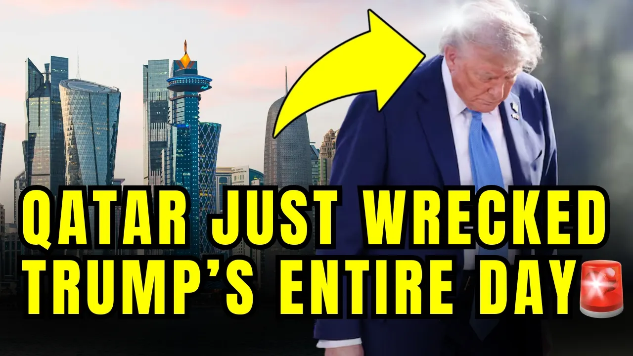 🚨Trump HIDES As Qatar Just Dropped A SCATHING BOMBSHELL On Him