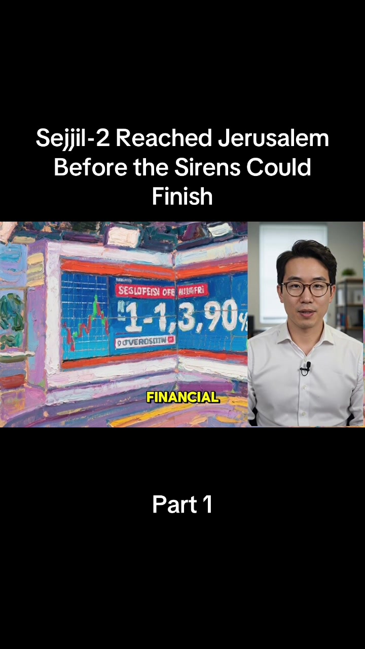 Sejjil-2 Reached Jerusalem Before the Sirens Could Finish