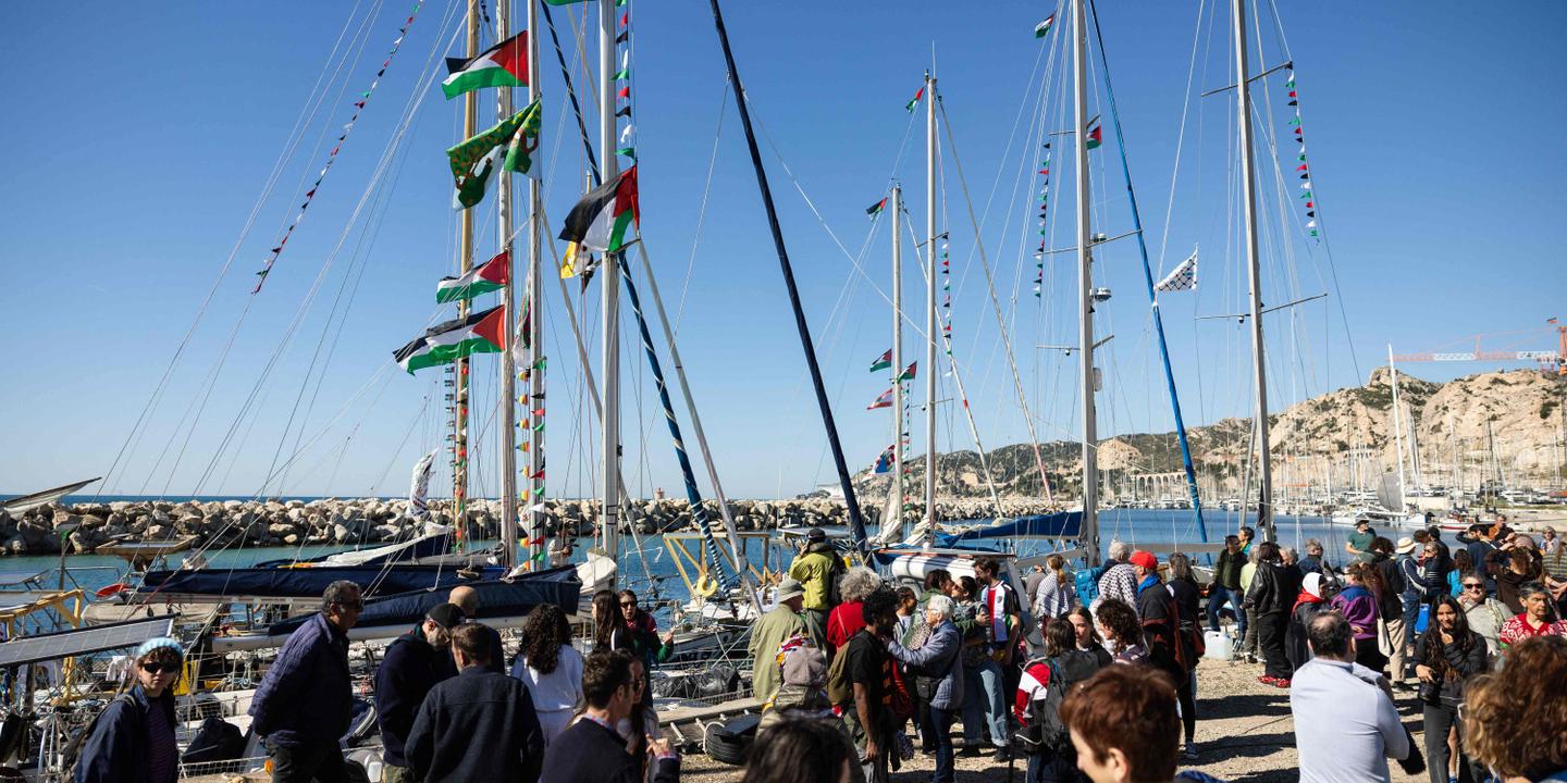French boats set sail to join Gaza aid flotilla