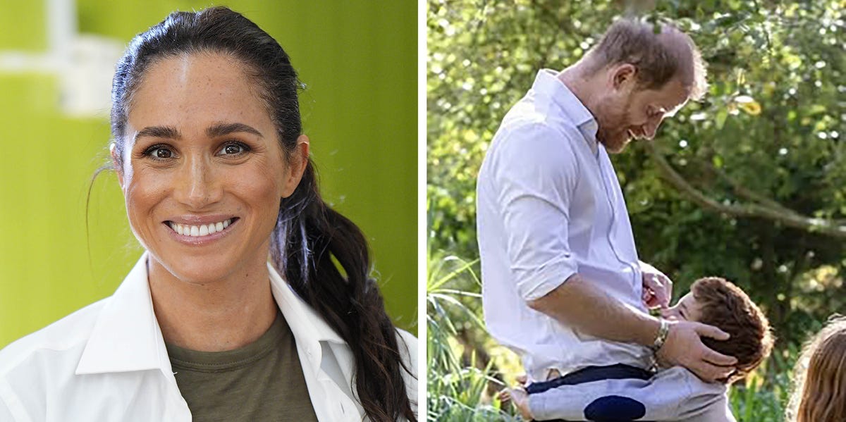 Meghan Markle Posts a Rare Video of Archie Following in Prince Harry’s Footsteps