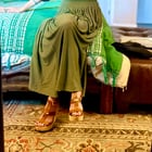 Was trying to decide on a fit (49F) went with the green set 🙏🏼❤️