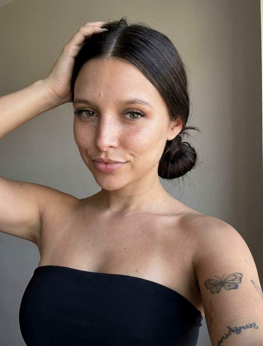 just me and cute freckles