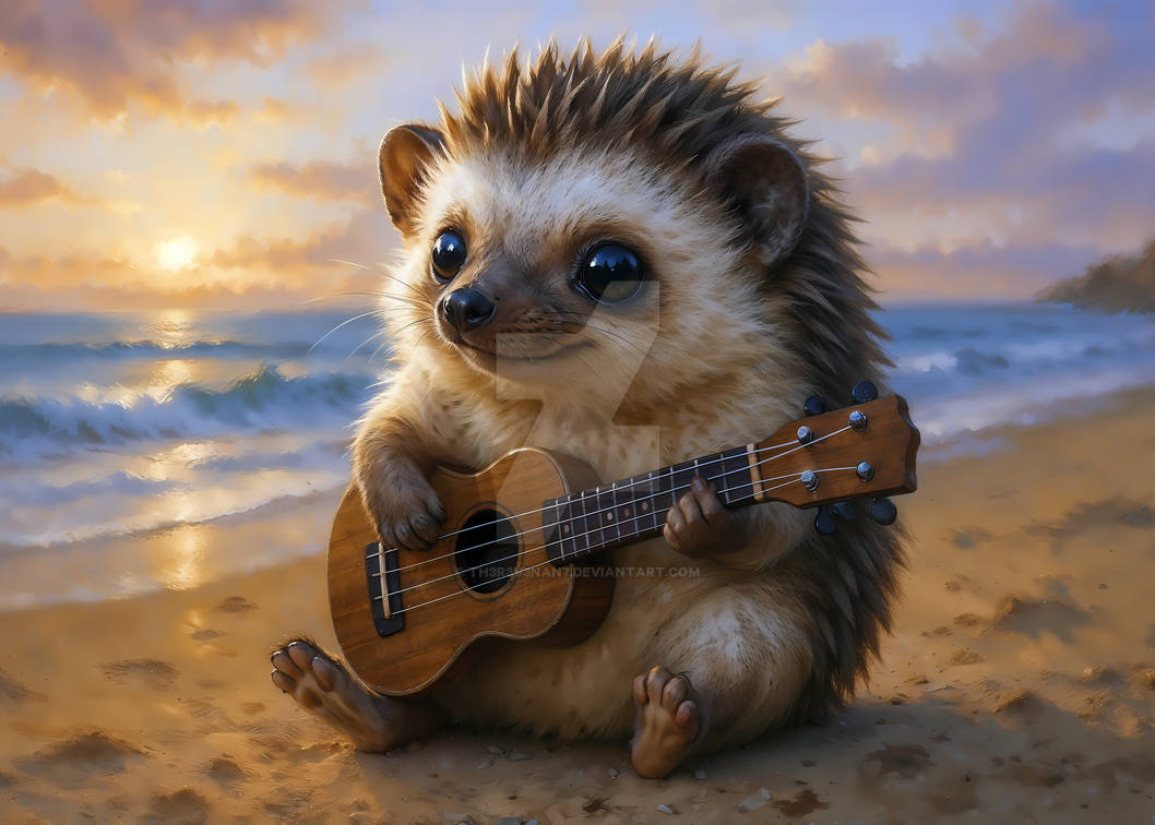 The Hedgehog Who Played to the Setting Sun by Th3R3v3nan7 on DeviantArt