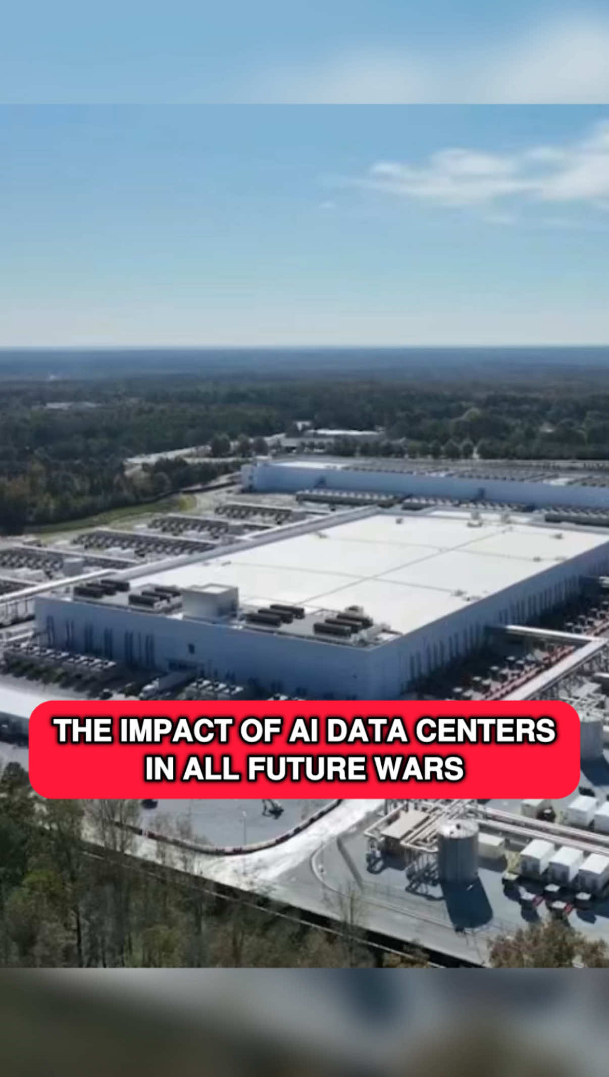 In this war the number one precision missile attacks were around data centers. So if you look at what was attempted by Iran, it was to knock out the data centers in various countries in addition to energy. So what do you need to fight tomorrow's war? Let's, let's say the Chinese wanna take over Singapore. That's pure AI. You're gonna use drones. We know that already. They're very effective, low cost. You're gonna take out data centers, chip manufacturing. When you start to think about investing, and that's what I'm thinking about, I hate warfare obviously, but what does this tell me? The country with the most capacity for data centers and AI, is going to win the wars in the future.