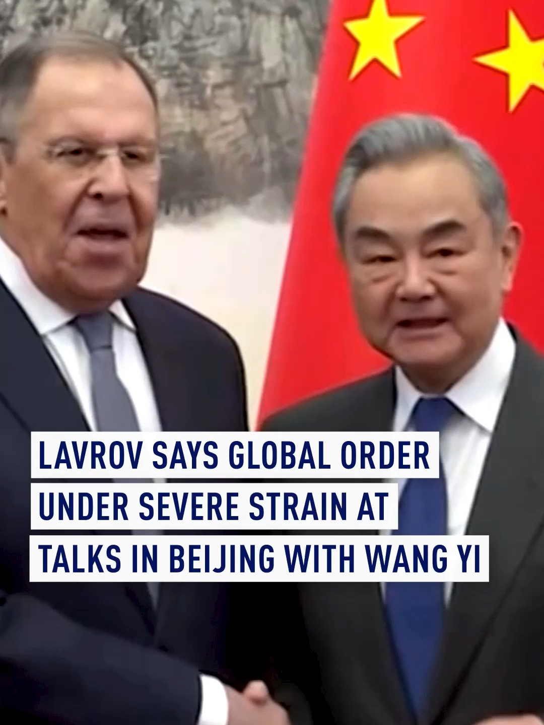 Russian Foreign Minister Sergei Lavrov held talks with Chinese Foreign Minister Wang Yi on Tuesday. Lavrov arrived in Beijing for a two-day visit. “One need only look at what happened at the beginning of the year in Latin America, in Venezuela, and at what is happening now in the Middle East,” said Lavrov. According to a Russian Foreign Ministry statement, Lavrov and Wang planned to discuss bilateral cooperation and cooperation in multilateral forums such as the United Nations, BRICS, the Shanghai Cooperation Organization, the G20, and the Asia-Pacific Economic Cooperation (APEC). Wang Yi and Lavrov jointly later signed a 2026 consultation plan between their two foreign ministries. #China #R