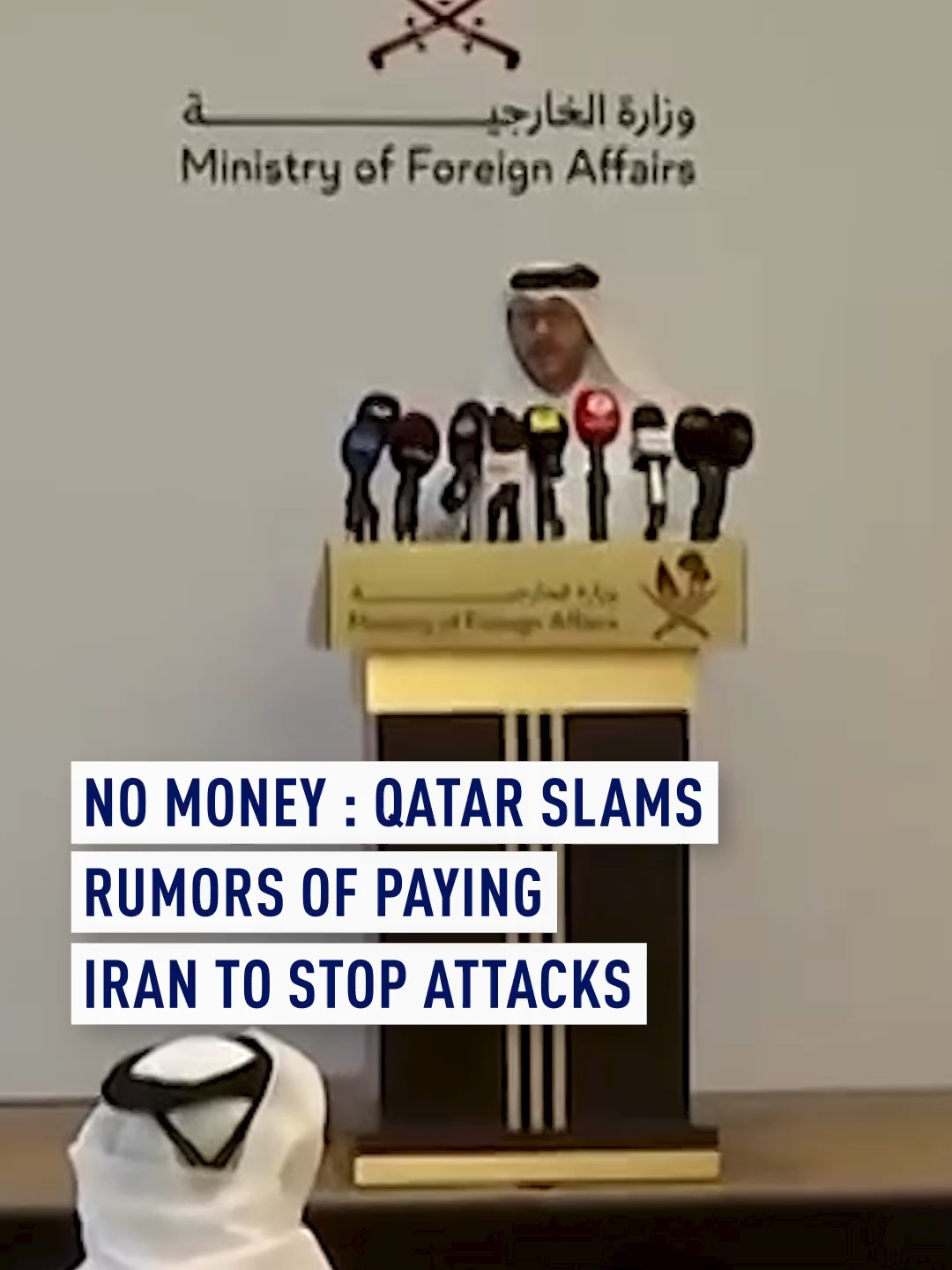There have been no discussions between Qatar and Iran over the payment of funds to stop Iranian attacks on Qatar and any suggestions that such discussions took place are untrue, the Qatari foreign ministry spokesperson said on Tuesday. Negotiating teams from the US and Iran could return to Islamabad this week to resume talks to end the war after the collapse of weekend negotiations prompted Washington to impose a blockade on Iranian ports. The highest-level talks between the two adversaries since the 1979 Islamic Revolution ended in the Pakistani capital without a breakthrough at the weekend, raising doubts over the survival of a two-week ceasefire that still has a week to run. #qatar #iran