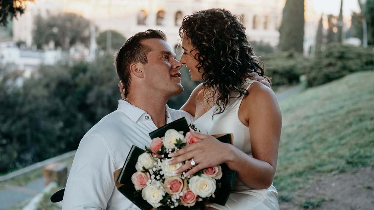 Divorced Republican finds love again with 21-year-old as he launches comeback after nude 'sex tape' with male staffer destroyed his career