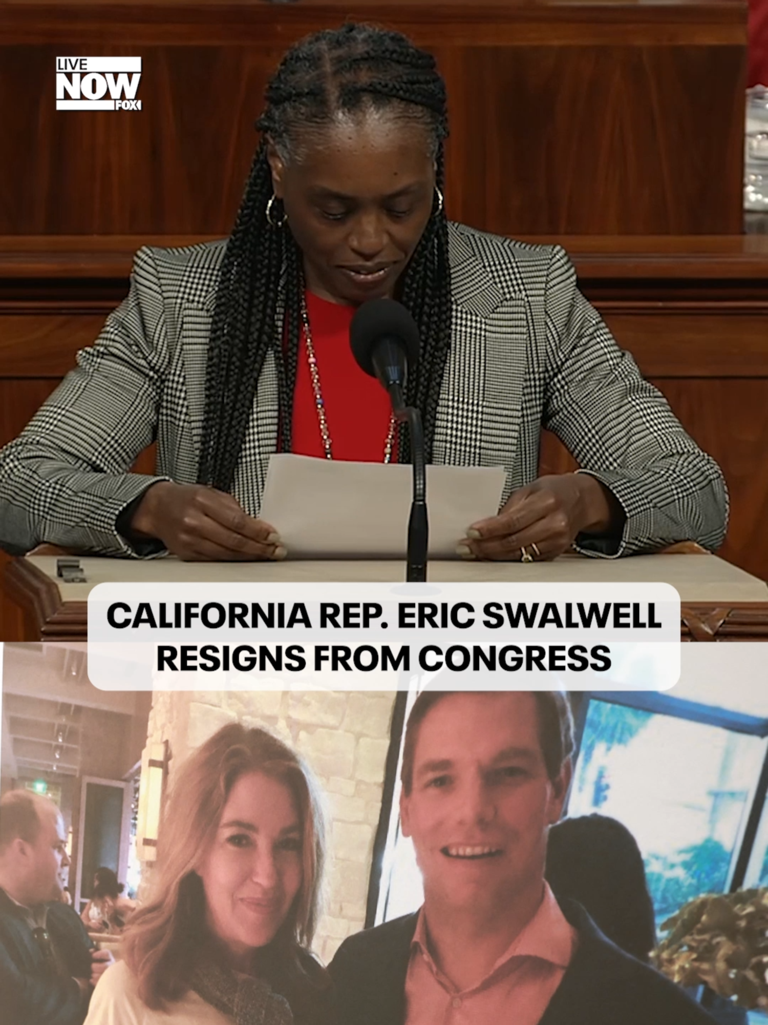 Former Rep. Eric Swalwell (D-CA) resigned from Congress on Tuesday, April 14th, effective at 2:00pm ET. The House read Swalwell’s resignation on the floor. Swalwell denied the allegations in the letter, but admitted mistakes and said he must take responsibility for those. Swalwell’s resignation came the same day one of his accusers held a news conference to detail her allegations.