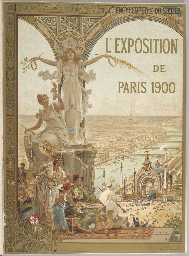 TIL that the 1900 Paris Exposition featured moving sidewalks, early “talking films” synced to phonographs, escalators, and the first passenger trolleybus - giving a glimpse of modern transport and cinema decades before any of this became mainstream.