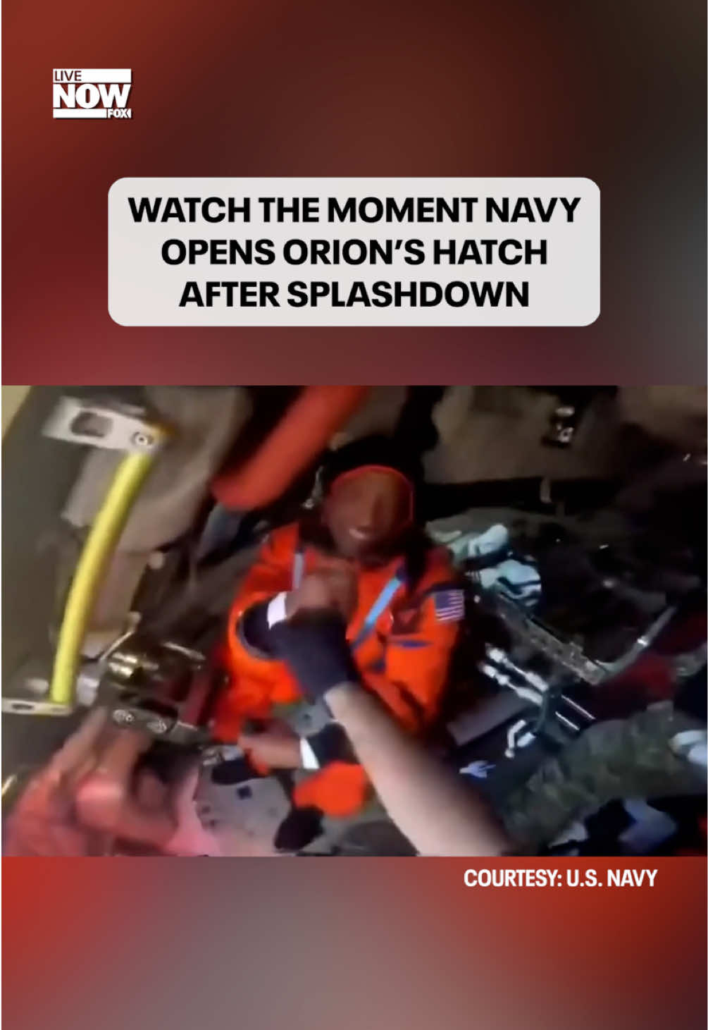 The Navy just released new video of the Artemis II splashdown. You can see the moment Navy divers opened Orion’s hatch to welcome the four astronauts home after their record-setting journey. The capsule is currently being inspected in San Diego, California, before it heads back to the Kennedy Space Center in Florida.