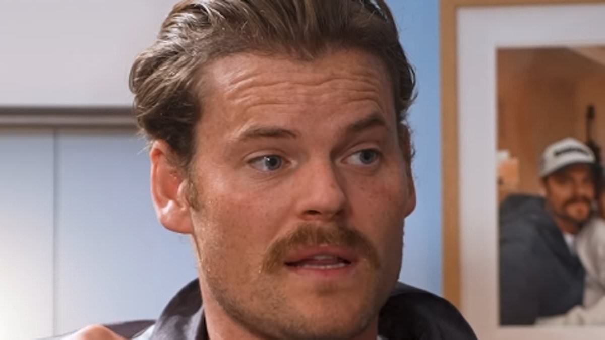 Louise Thompson's fiancé Ryan Libbey fights back tears as he shares his 'visceral' reaction to Louis Theroux's manosphere documentary