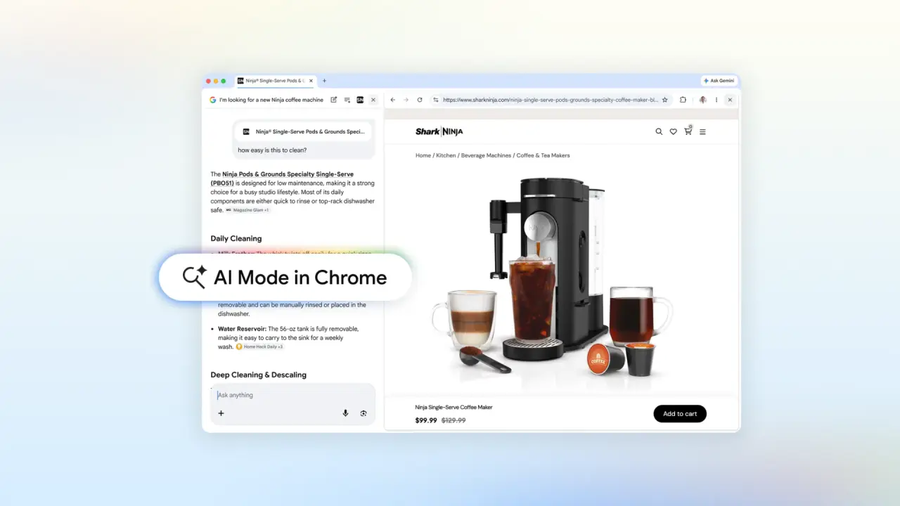 Google's AI Mode in Chrome gets a major upgrade that fixes one of its biggest frustrations