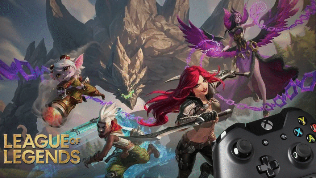 Players discover League of Legends controller support in WASD input update