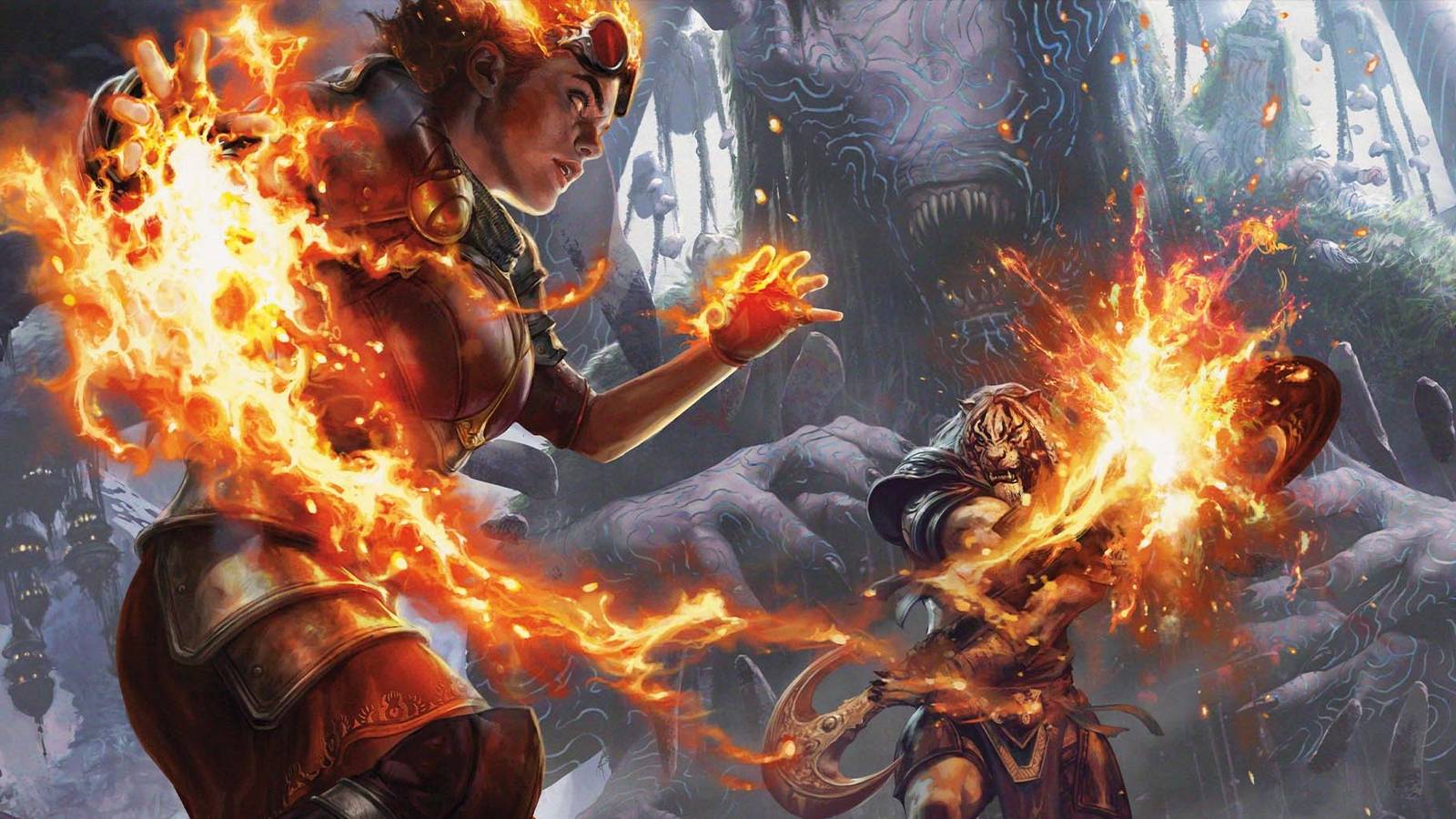 MTG Reality Fracture leaks hint at alternate versions of Chandra and Snapcaster Mage