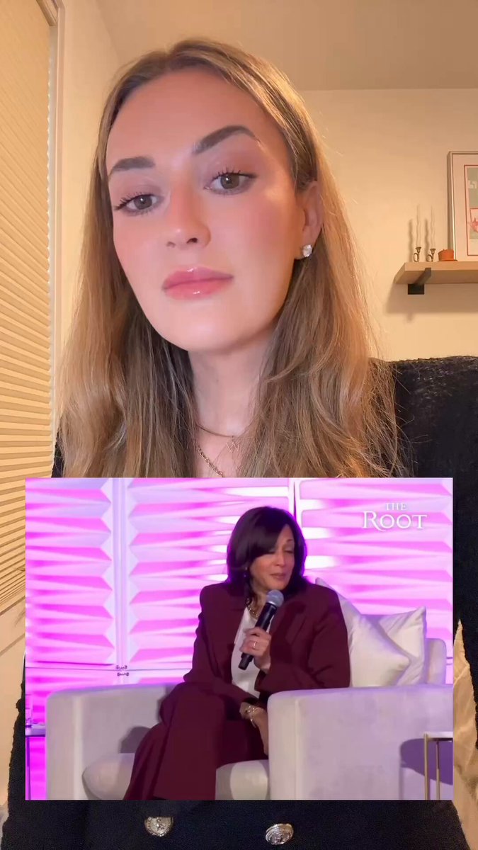 I love Kamala for the Democrats. I hope she keeps talking because there's not a single person in their right mind who listens to her and thinks "yes, she represents me and my ideas".