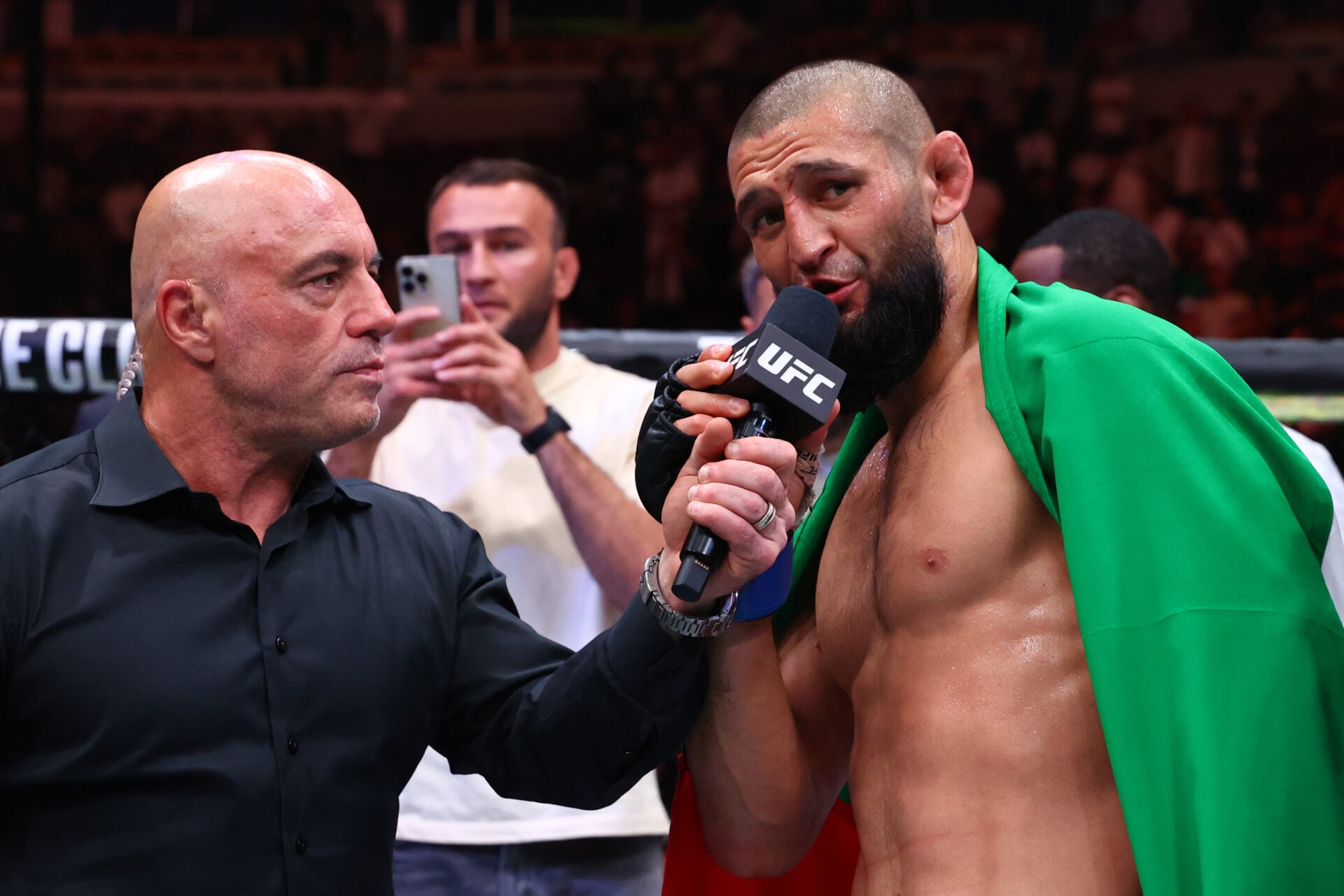 Joe Rogan discredits Khamzat Chimaev while detailing the problems he could face at UFC 328