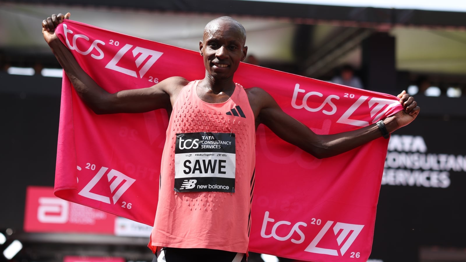 Sawe becomes first man to break two-hour mark in marathon