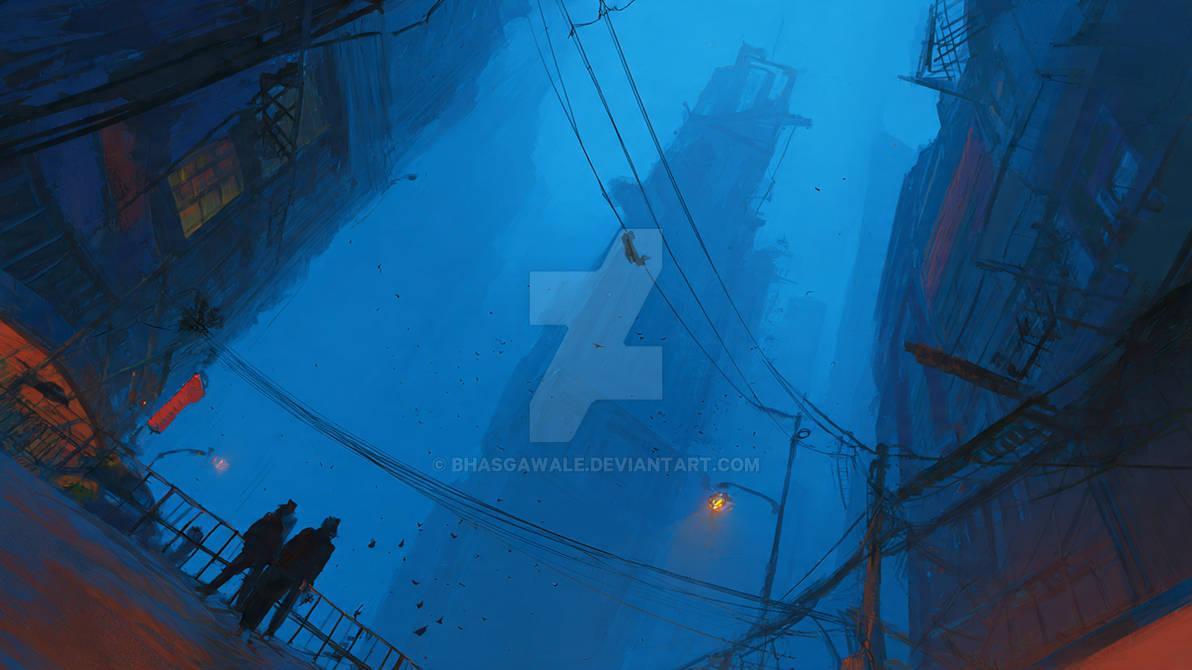 The Gilded Canyon of Urban Dreams by bhasgawale on DeviantArt