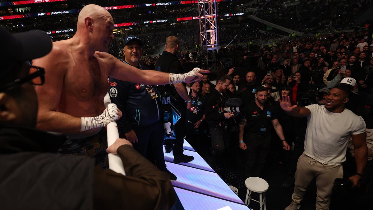 Tyson Fury vs Anthony Joshua fight deal is 'SIGNED' to finally bring together Britain's two heavyweight kings after 10-year wait