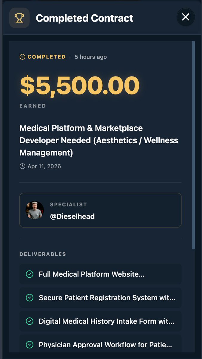 RT by @Cobratate: Just completed my biggest job yet on TRW Marketplace pic.