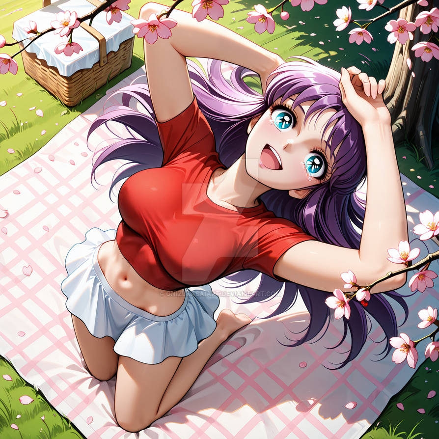 Athena - Hanami 10 by OnizukasAIArt on DeviantArt