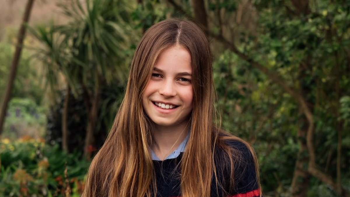Happy birthday Charlotte! Kate and William release charming snap of princess enjoying nature as they wish her a very happy 11th birthday'