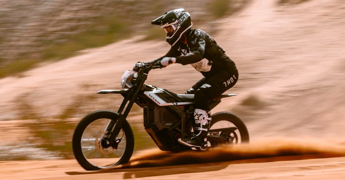 Segway launches 60 MPH electric dirt bike – and it’s basically a full e-motorcycle