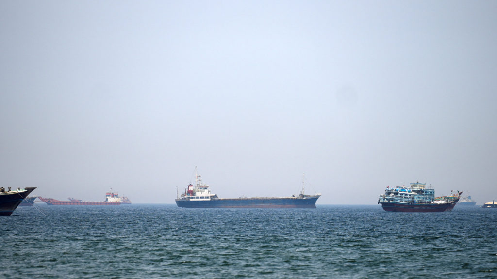 Trump says U.S. will help 'guide' stranded ships from Strait of Hormuz starting Monday