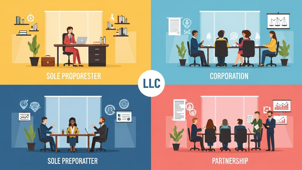 Different Business Entity Types and Their Benefits