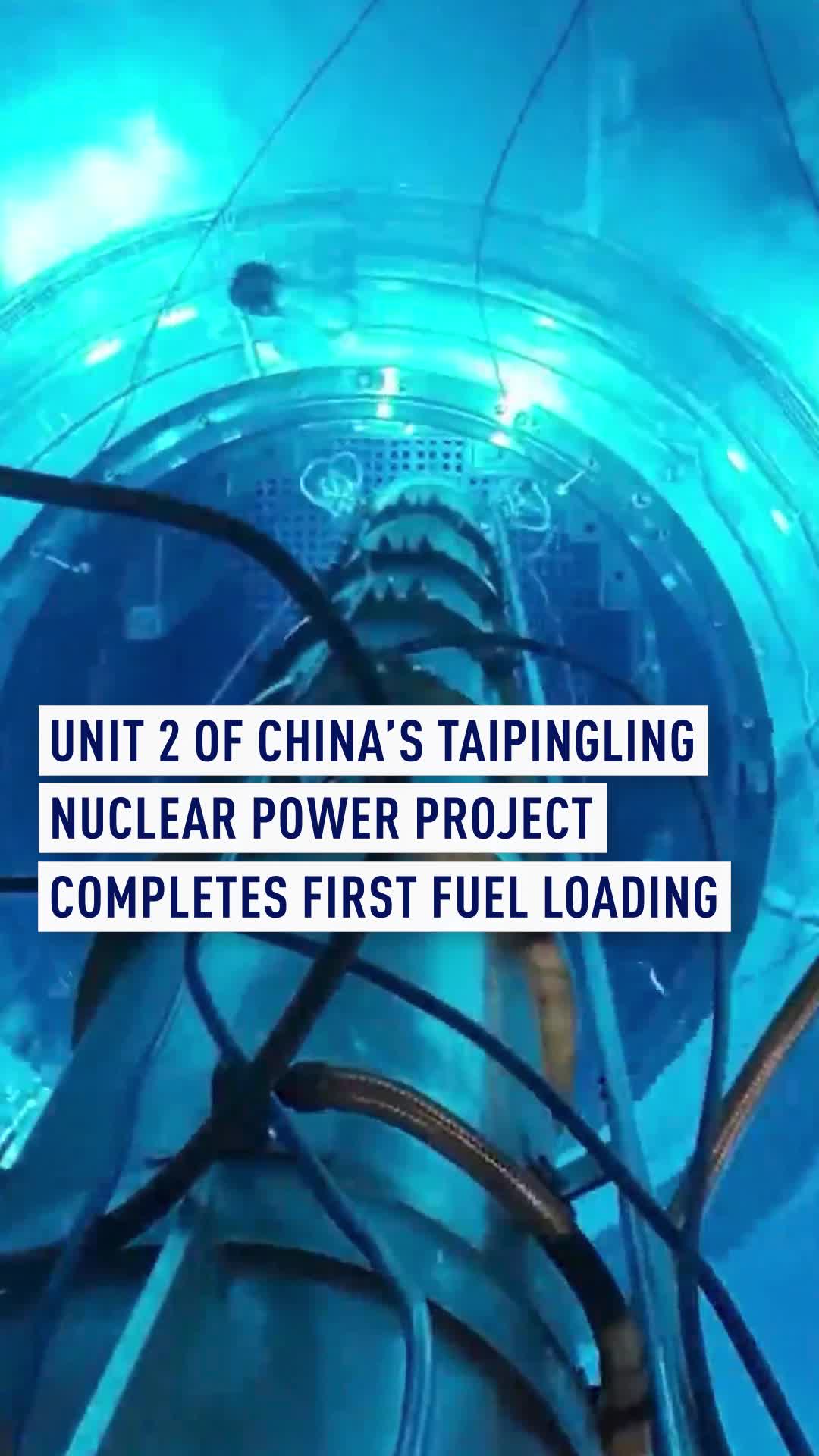 On May 3, Unit 2 of China General Nuclear Power Group's (CGN) Taipingling Nuclear Power Plant in China's Guangdong successfully completed its first fuel loading, officially entering the nuclear commissioning phase, with commercial operation expected in the second half of this year. #China #ChinaTech #nuclear