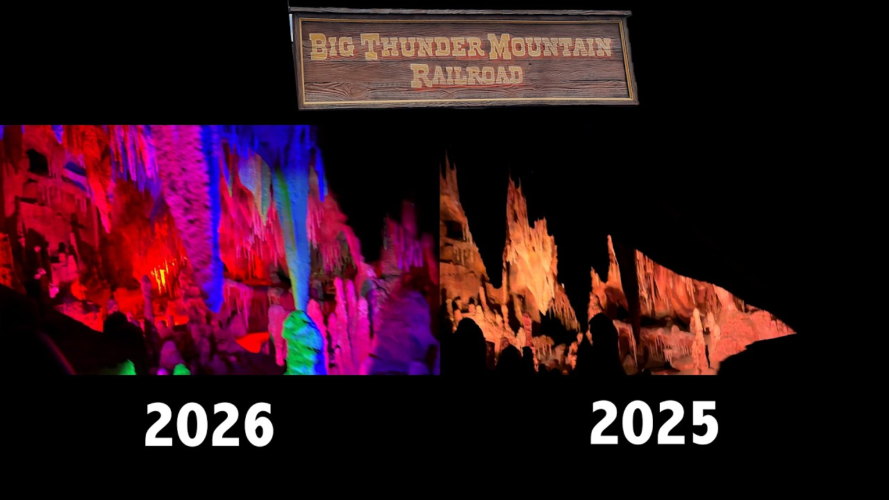 Side-By-Side POV: Check Out What Changed on Magic Kingdom's Big Thunder Mountain