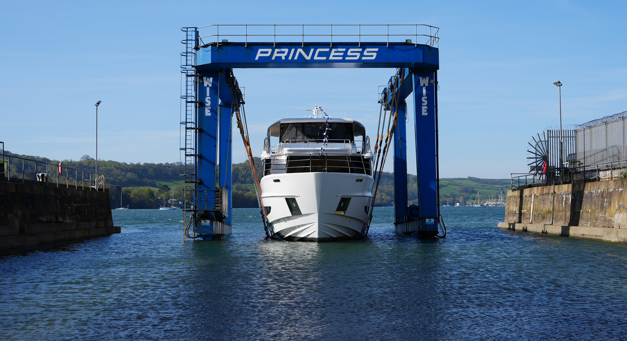 First Princess X90 Yacht Is Nearing Handover to Owner