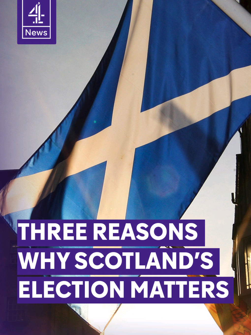 As Scottish voters prepare to head to the polls, there's a lot at stake for the major contenders. Here's three reasons why the election matters. #Scotland #Election #UK #C4News