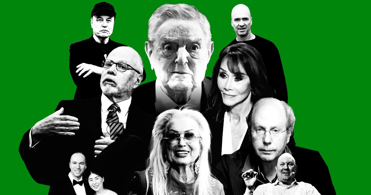 The Billionaires Behind the Most Expensive Midterm Elections in History