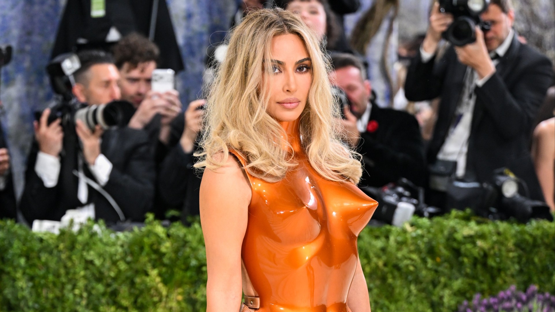 Kim Kardashian’s Met Gala outfit spray-painted in KENT as ‘proud’ garage owner tells all about ‘top secret’ 13-hour job