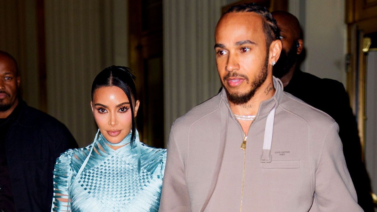 Lewis Hamilton, Kim Kardashian attend Broadway show together