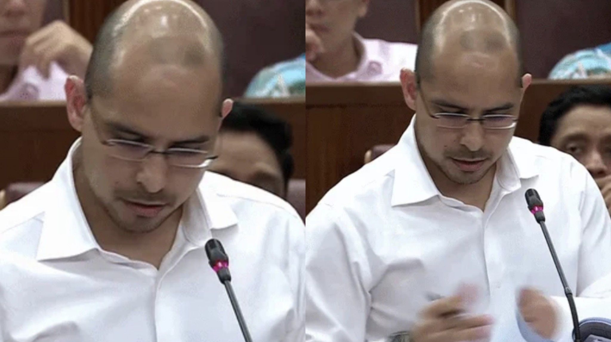 PAP MP mocked for using phone calculator in Parliament as he is grilled by WP