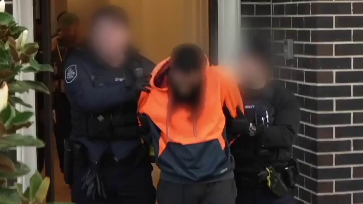 Four arrested as authorities swoop on group in Melbourne accused of sharing violent ISIS material