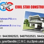 Civil Star Construction Nagercoil  -  Tirunelveli 