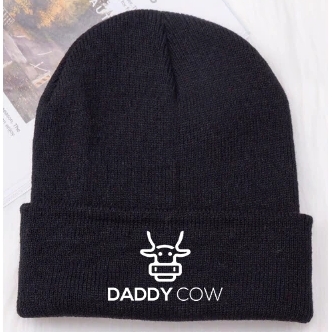 Daddy Cow beanie hat