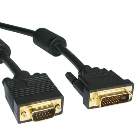 2m VGA to DVI D Dual link cable HD 1080P 