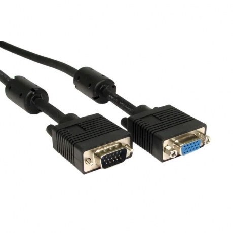 Male VGA to Female VGA VGA Cable, 5m