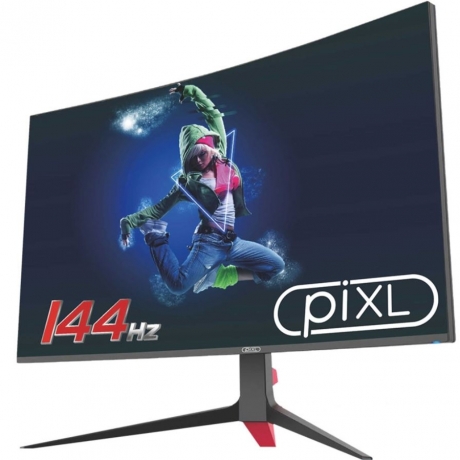 piXL 27″ 144Hz/ 165Hz Curved HDR G-Sync Compatible 5ms Frameless Gaming Monitor with FreeSync, DisplayPort & HDMI