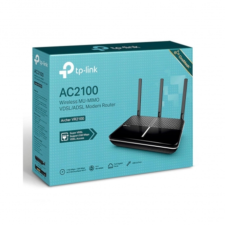 TP-link wireless MU-MMO VDSL/ADSL modem router