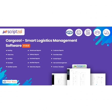 Scriptzol Smart Logistics Management Software