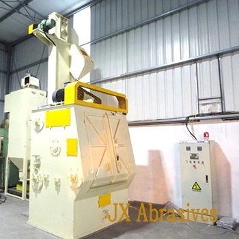 Rubber & Steel Belt Tumblast Machine