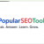 Popular seotools