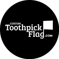 Custom Tooth Pick Flag